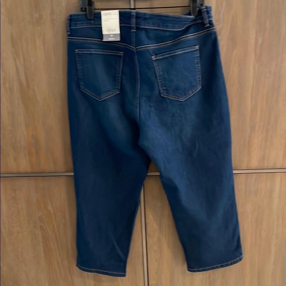 Style & Co. Blue Ankle Cropped Jeans - Picture 4 of 6